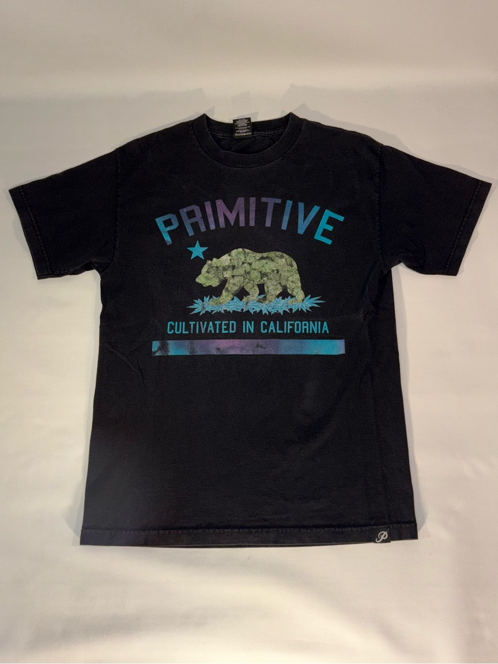 🐻 PRIMITIVE APPAREL CULTIVATED IN CALIFORNIA 2010s AESTHETIC GRAPHIC T-SHIRT 🐻